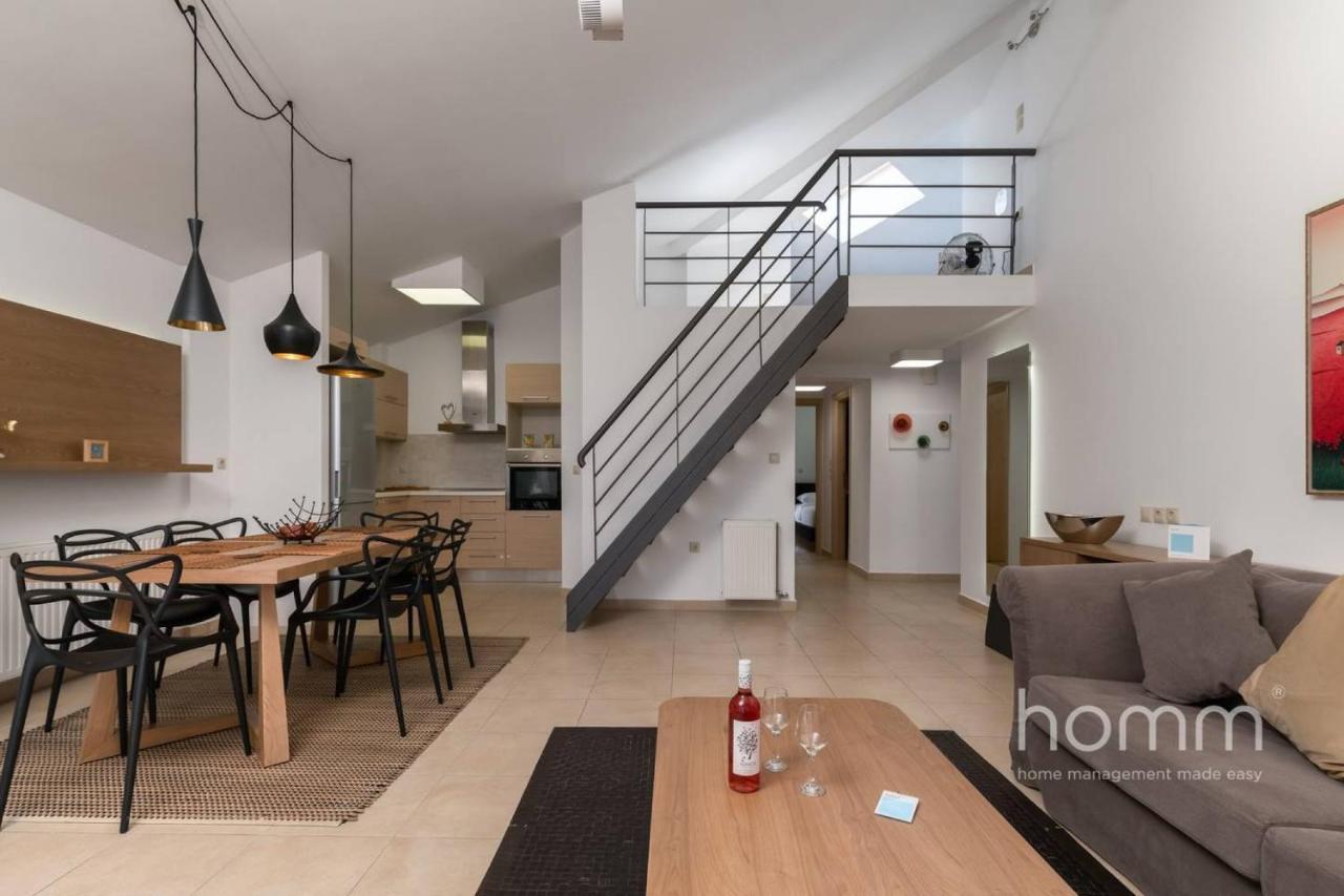 137Sqm Homm Apartment With Acropolis View 7Ppl Афины Экстерьер фото
