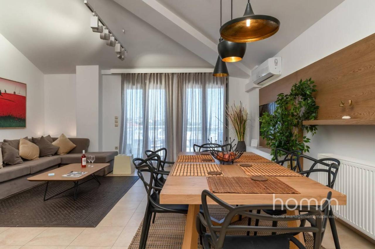 137Sqm Homm Apartment With Acropolis View 7Ppl Афины Экстерьер фото