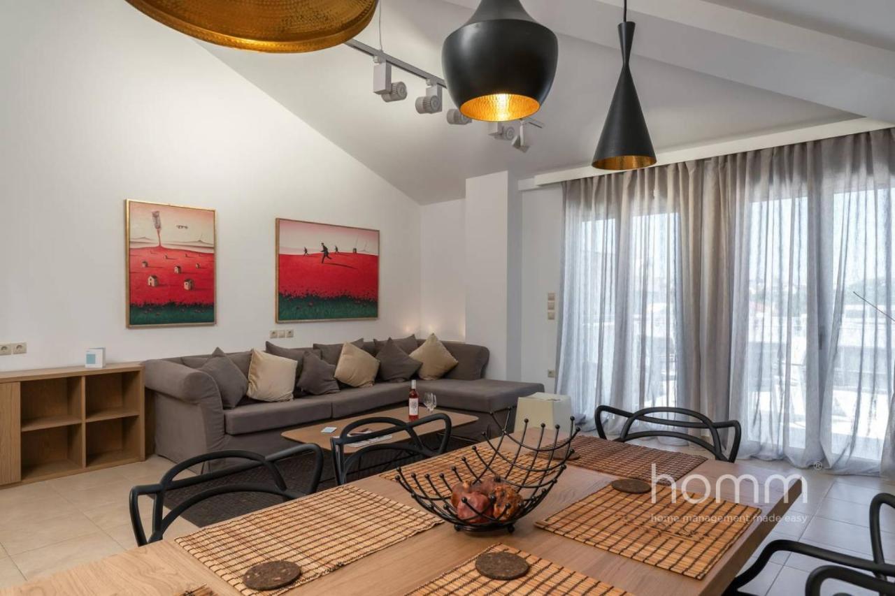 137Sqm Homm Apartment With Acropolis View 7Ppl Афины Экстерьер фото
